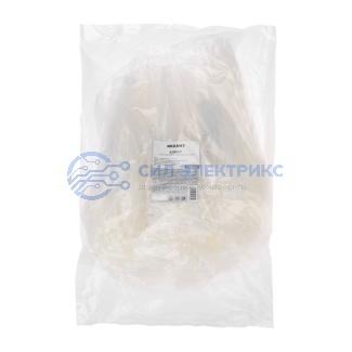 фото Хомут под маркер nylon 200x2,5мм 100 шт. белый REXANT