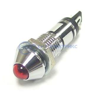 фото Лампочка неоновая в корпусе N-706-R 220V