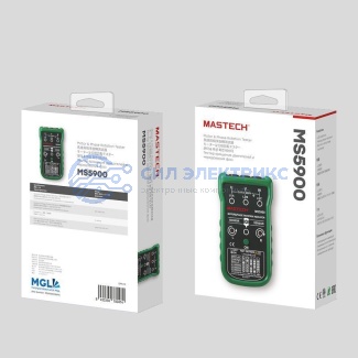 Детектор последовательности фаз MS5900 MASTECH фото Детектор последовательности фаз MS5900 MASTECH