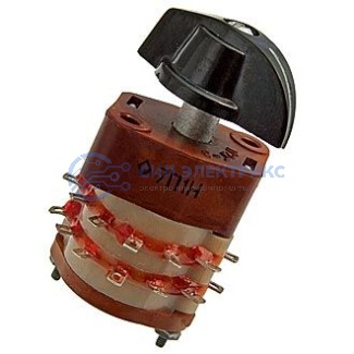 фото Переключатель П2Г3 7П1Н, 7 позиций, номинальное напряжение 250 В, ток 5 А