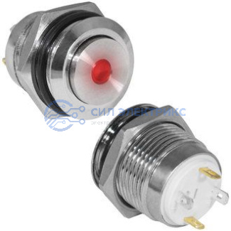 фото Кнопка антивандальная GQ16H-10D/J/R/N off-(on)