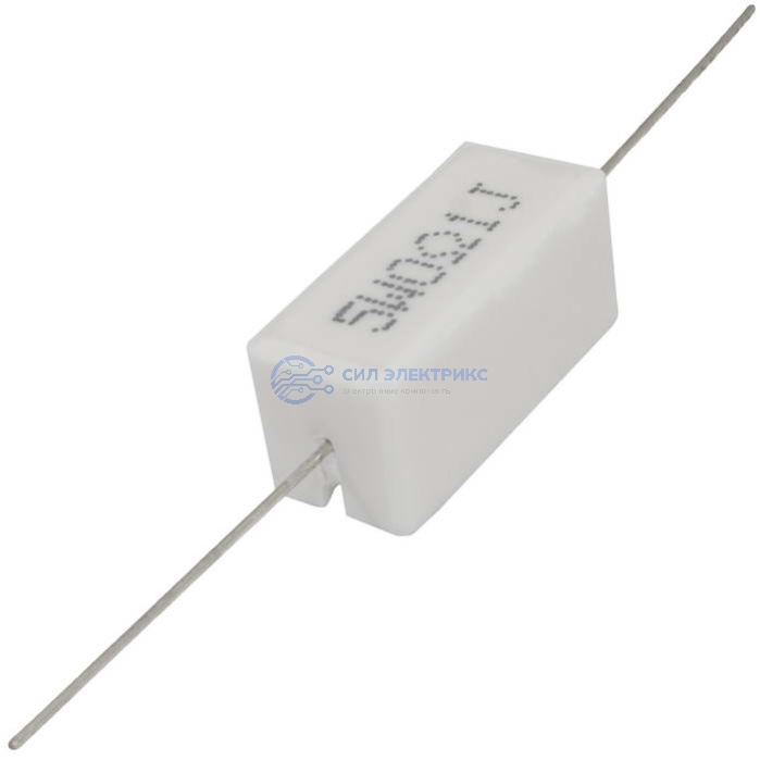 Резистор мощный постоянный RX27-1, 0.1 Ом, 5 Вт, допуск 5%, серия SQP5 фото Резистор мощный постоянный RX27-1, 0.1 Ом, 5 Вт, допуск 5%, серия SQP5