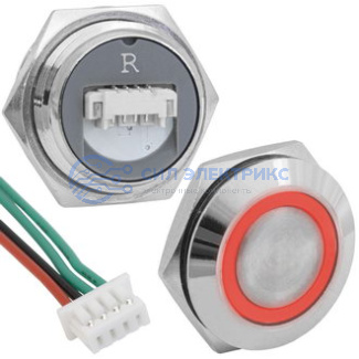 фото Кнопка антивандальная GQ19TF-4E/R/N off-(on)