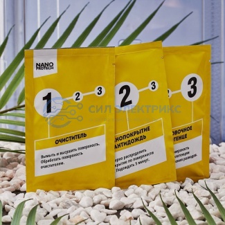 фото Супер Антидождь NANOPROTECH комплект салфеток для обработки автомобильного стекла