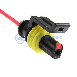 фото Разъём авт. соединитель DJ7011-1.5-21 (18AWG 200mm)
