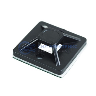 фото Площадка самоклеящаяся REXANT 20х20 мм, черная, упаковка 10 шт.