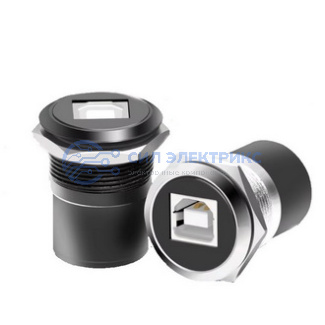 фото Разъем USB B(M)-A(F) PN