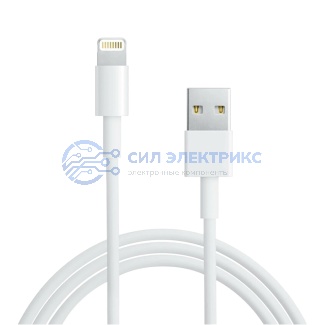 USB-Lightning кабель для iPhone/PVC/white/1m/REXANT фото USB-Lightning кабель для iPhone/PVC/white/1m/REXANT
