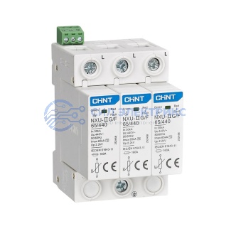фото УЗИП NXU-IIG/F 3P In=30кА Im=65кА Uc=440B (класс II)