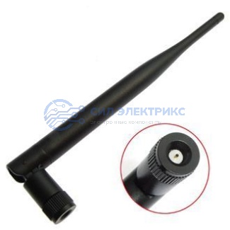 Антенна WiFi Antenna WiFi 5db SMA P фото Антенна WiFi Antenna WiFi 5db SMA P
