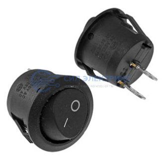 Клавишный переключатель KCD1-101-5-C3-B/2P, on-off, черный, номинальное напряжение 250 В, ток 6 А фото Клавишный переключатель KCD1-101-5-C3-B/2P, on-off, черный, номинальное напряжение 250 В, ток 6 А