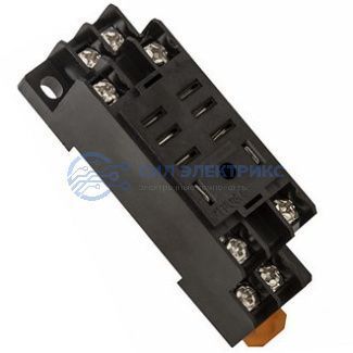фото PTF08A-02 колодка для 13F-1(2), 8 контактов, 250 В, 10 А, температура работы -40°C до +85°C