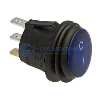 Клавишный переключатель SB040-12V BLUE, IP65, on-off, диаметр 20.2 мм, номинальное напряжение 12 В, ток 6 А фото Клавишный переключатель SB040-12V BLUE, IP65, on-off, диаметр 20.2 мм, номинальное напряжение 12 В, ток 6 А