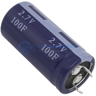 фото Ионистор HP-2R7-J107VYJ28, емкость 1 Ф, напряжение 2,7 В