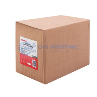 фото Клемма керамическая винтовая КВ 4 мм² 3 пары контактов с крепежным отверстием (100 шт./уп.) REXANT