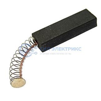 фото Графитовая щетка для электродвигателя brush 6x10x32 spring