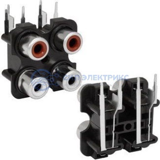 фото Разъем (панель) RCA-407 PCB jack