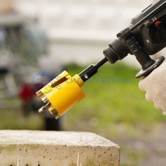 Коронка алмазная по бетону 70 мм L=90мм М16 сегмент SDS PLUS KRANZ фото Коронка алмазная по бетону 70 мм L=90мм М16 сегмент SDS PLUS KRANZ