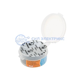 фото Припой-паста (паяльная паста), 35гр, (олово 63%, свинец 37%), баночка