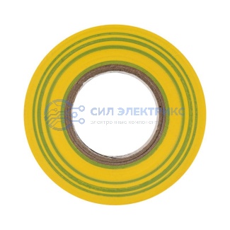 фото Изолента ПВХ профессиональная 0,18х19 мм х 20 м, желто-зеленая (10 шт/уп) REXANT
