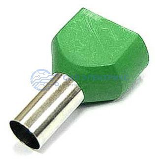 фото Наконечник на кабель DTE16014 green (5.8x14mm)