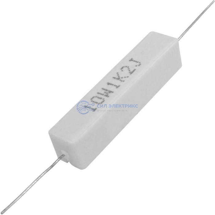 Резистор мощный постоянный RX27-1, 1.2 кОм, 10 Вт, допуск 5%, серия SQP10 фото Резистор мощный постоянный RX27-1, 1.2 кОм, 10 Вт, допуск 5%, серия SQP10