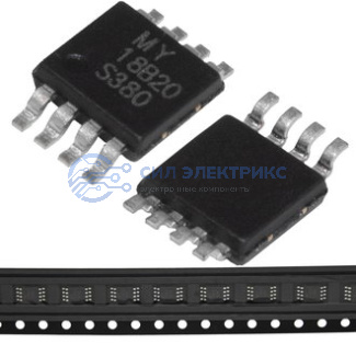 фото Датчик температуры DS18B20U, 1-Wire, -55...125°C, MSOP-8
