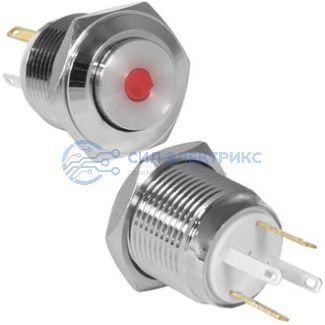 фото Кнопка антивандальная GQ16H-10D/JL/R/N off-(on)