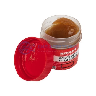 фото Флюс для пайки, паста TR-RM KELLER, 20мл, банка REXANT