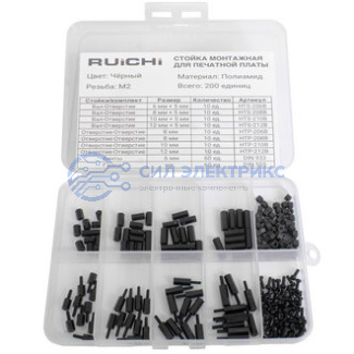 фото Стойка для платы KIT-M2-200P-BLK