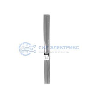 фото Трубка термоусаживаемая ТУТ нг 25,0/12,5мм, серая, упаковка 10 шт. по 1м REXANT