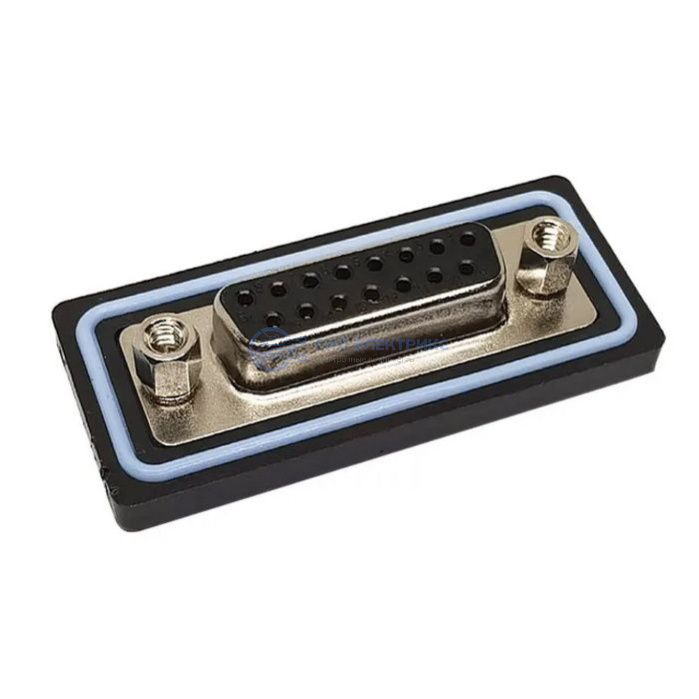 Разъем D-SUB DB-15M IP67 screw фото Разъем D-SUB DB-15M IP67 screw