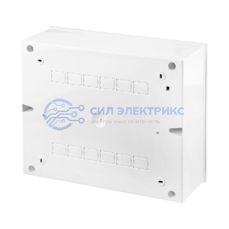 фото Бокс пластиковый ЩРН-П-12 IP41 белый (белая дв.) KRANZ