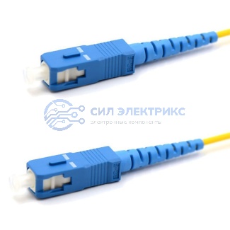Патч-корд оптический соединительный (SM), 9/125 (OS2), SC/UPC-SC/UPC, (Simplex), LSZH, 1м REXANT фото Патч-корд оптический соединительный (SM), 9/125 (OS2), SC/UPC-SC/UPC, (Simplex), LSZH, 1м REXANT