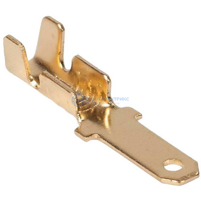 Клемма ножевая неизолированная DJ616-2.8 фото Клемма ножевая неизолированная DJ616-2.8