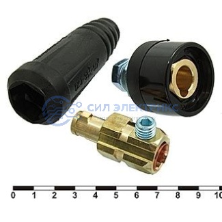 Розетка силовая DKJ 300A 35-50mm2 фото Розетка силовая DKJ 300A 35-50mm2