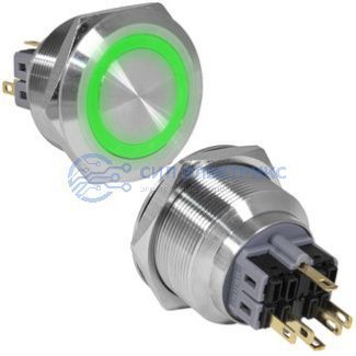 фото Кнопка антивандальная GQ28-11ZE/G/N on-off+off-on