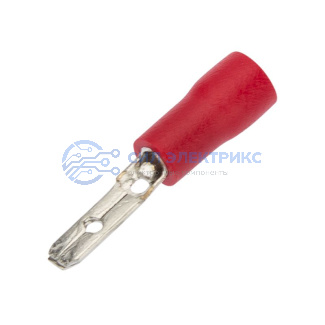 фото КЛЕММА ПЛОСКАЯ изолированная (штекер - 2.8мм) 0.5-1.5мм²) REXANT (БЛИСТЕР F)