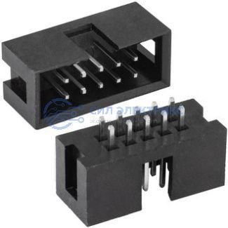 фото Разъём IDC BH-10 (IDC-10MS), 10 контактов