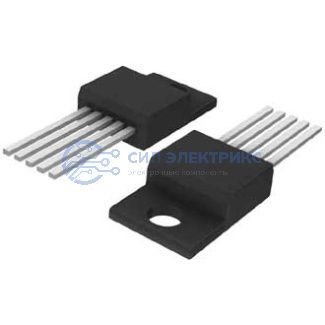 фото Микросхема питания LM2576T-ADJG, 1.25V (регулируемое), 3A, корпус TO-220, от -40°C до +125°C