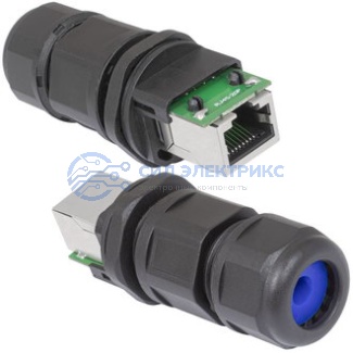 Герметичный разъем RJ45-20P ip68 фото Герметичный разъем RJ45-20P ip68