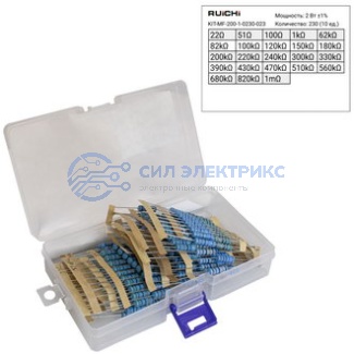 фото Резистор постоянный KIT-MF, 230 Ом, мощность 2.00 Вт, допуск 1%, металлопленочный, корпус THT