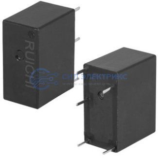 фото Реле RH33F/024-Z, 24VDC, 5A, тип контактов: переключающий (SPDT), сила удержания: 100 г, рабочая температура: -40°C до +85°C