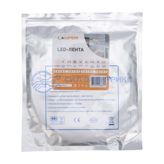 фото LED-лента бухта 20 м 12 В 2835 2700 К IP23 60 LED/м LAMPER