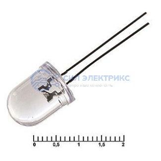 фото Светодиод 10RWWC 30Kd 6500K 3,4v 20d