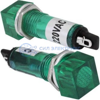 фото Лампочка неоновая в корпусе N-802-G 220V