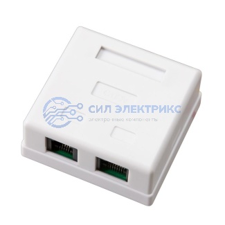 Розетка комбинированная внешняя, UTP RJ-45(8P8C) + RJ-11(6P-4C) REXANT фото Розетка комбинированная внешняя, UTP RJ-45(8P8C) + RJ-11(6P-4C) REXANT